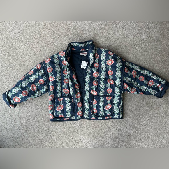 NWT Free People Chloe Quilted Jacket XS - Picture 5 of 7